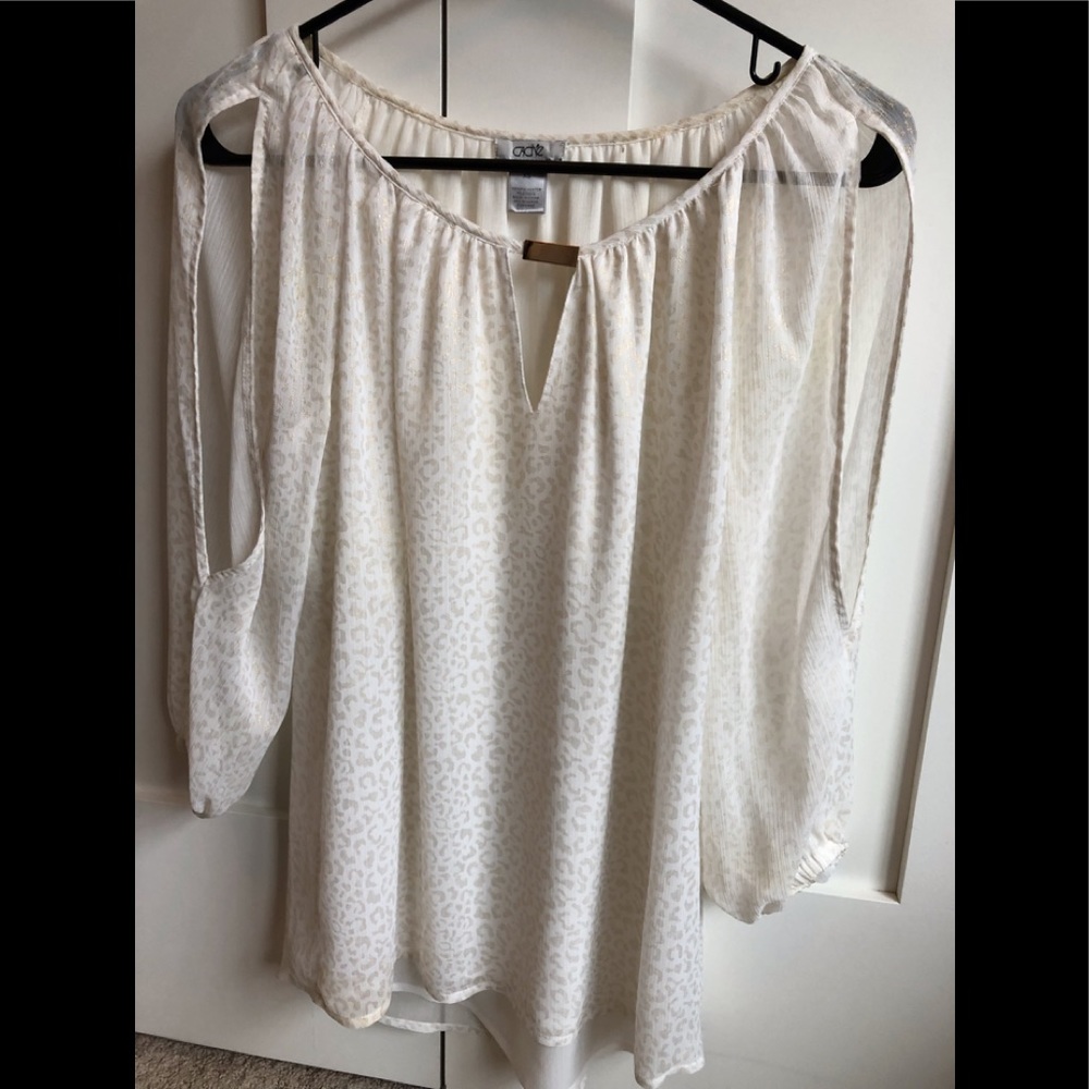 Ivory blouse